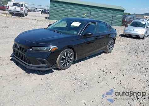 2022 Honda Civic Ex z USA, uszkodzony, nr VIN 2HGFE1F70NH317612